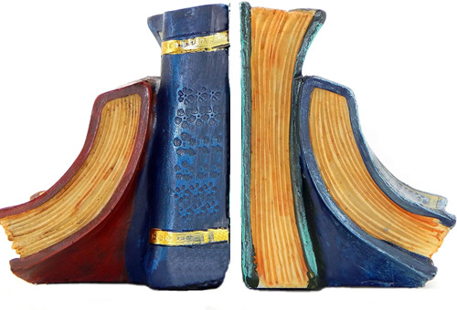 Bellaa Faux Book Bookends