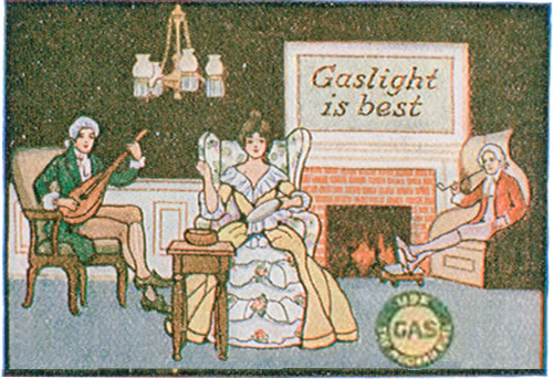 Ad for Gas Lighting