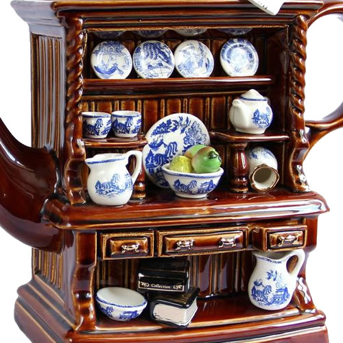 Royal Doulton Blue Willow Dresser Teapot