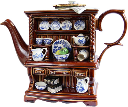 Royal Doulton Blue Willow Dresser Teapot