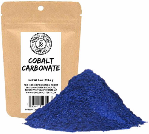 Cobalt Carbonate is still used to color ceramics.