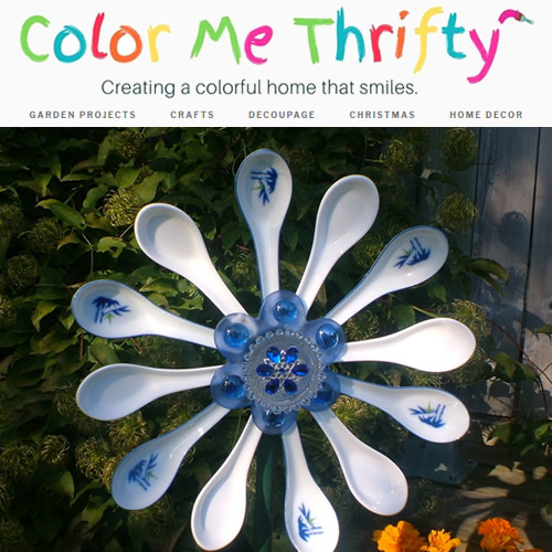 Color Me Thrifty Chinese Spoon Flower