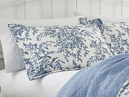 Bedford Delft Blue Quilt Set from Laura Ashley Home