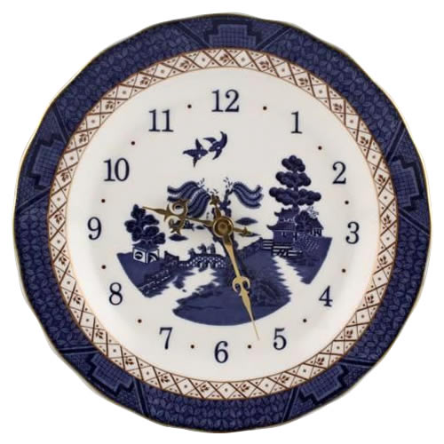 Real Old Willow Wall Clock by Royal Doulton