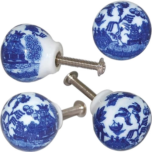 Blue Willow Pulls, Knobs and Handles my design42