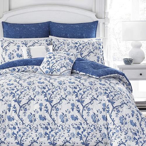 Laura Ashley Home Elise 7-Piece Bedding Set