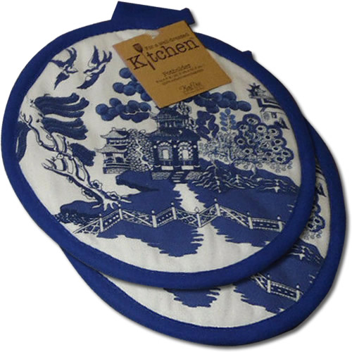 Kay Dee Designs Blue Willow Potholders