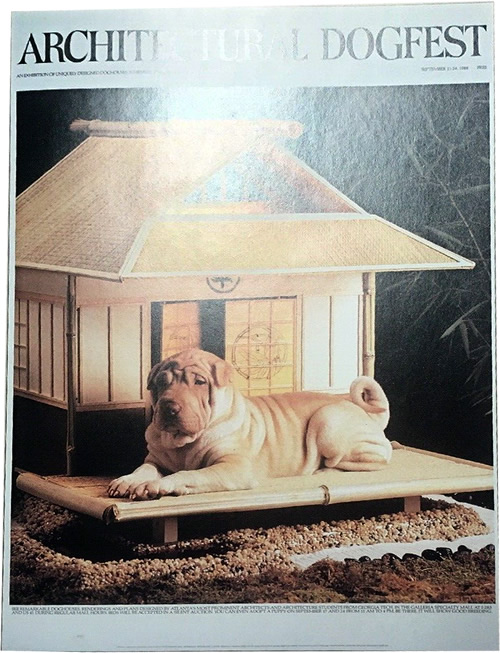 Make your pup a Japanese Pagoda from the instructions in Barkitecture by Fred Albert