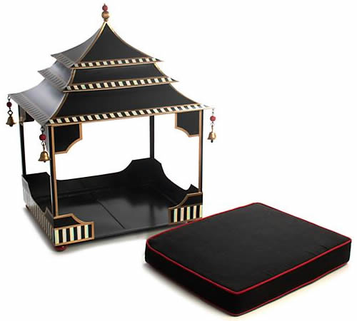 MacKenzie-Childs Courtly Pagoda Pet Bed