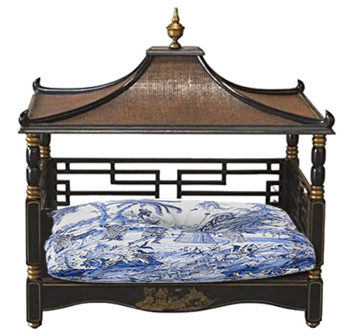 Jansen Pagoda Pet Bed with Pillow