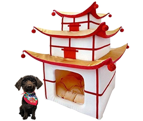 Made for Pets Pet Pagoda Bed for Cats or Small Dogs