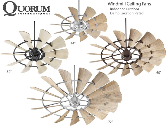 Quorum International Windmill Ceiling Fans