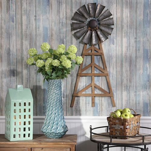 Sagebrook Home Windmill Wall Decor