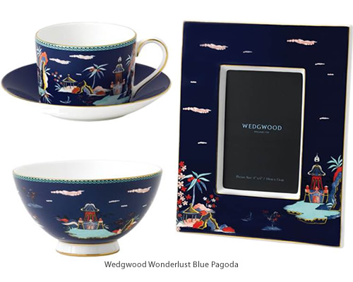 Wedgwood Wonderlust Blue Pagoda