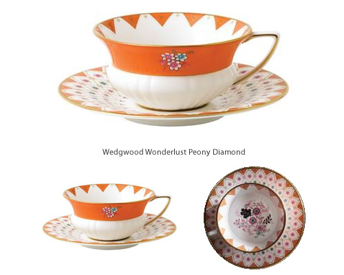 Wedgwood Wonderlust Peony Diamond