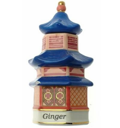 Danbury Mint Spices of the World Ginger Chinese Pavilion