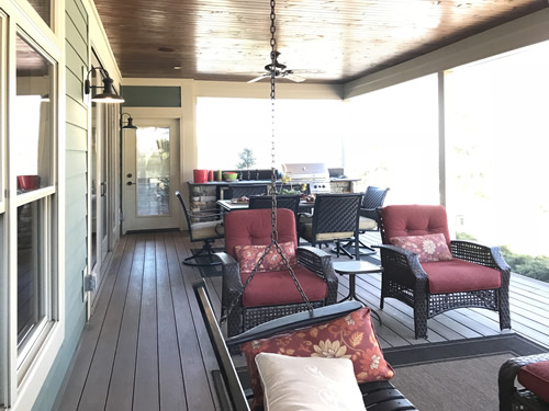 Schumacher Model Home Porch