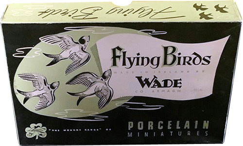 Wade Flying Birds Porcelain Miniatures