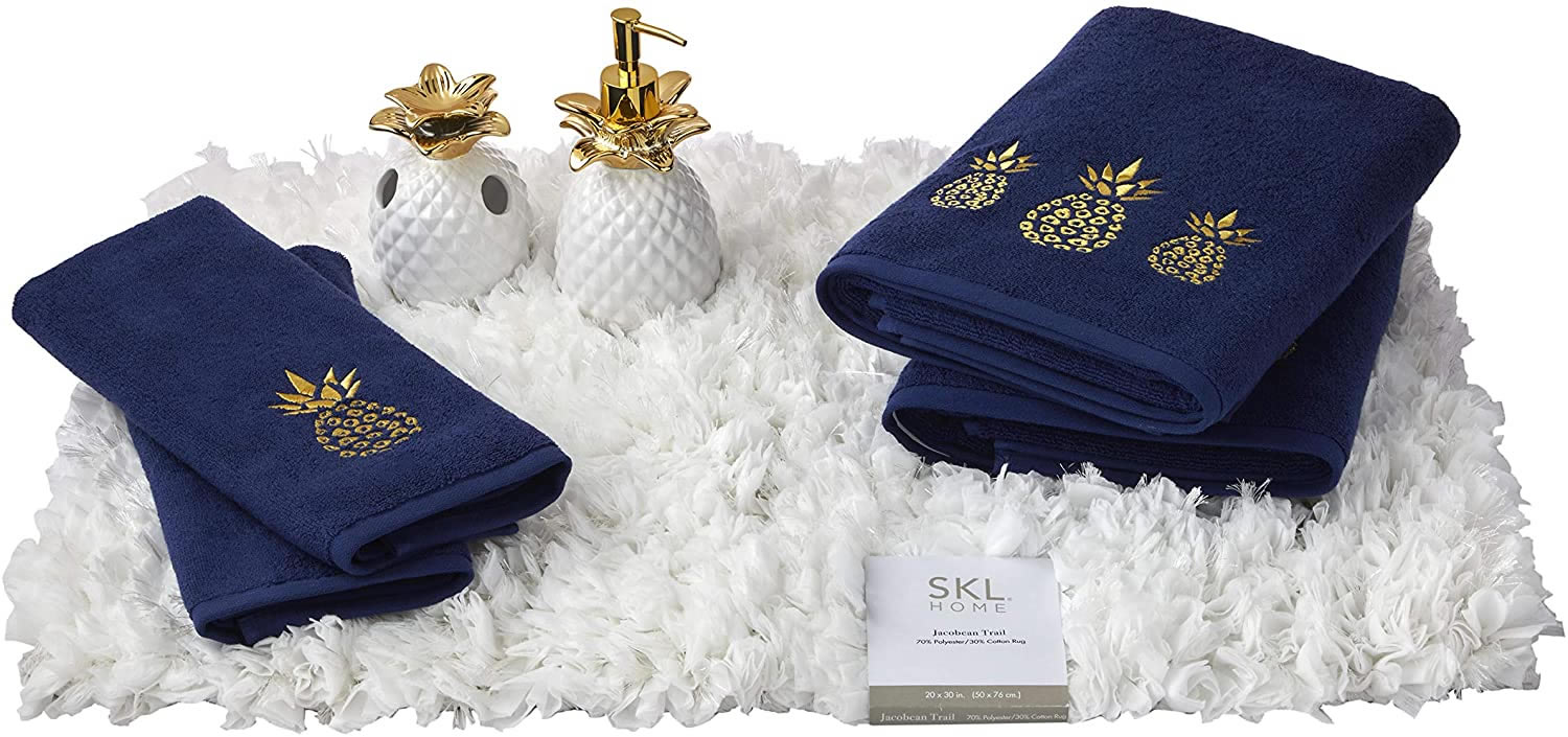 SKL HOME Gilded Pineapple Full Bath Splash Box Set