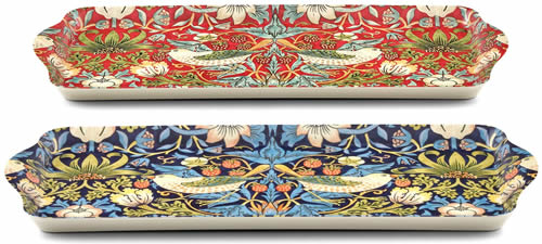 Pimpernel Morris & Co Strawberry Thief Melamine Sandwich Trays