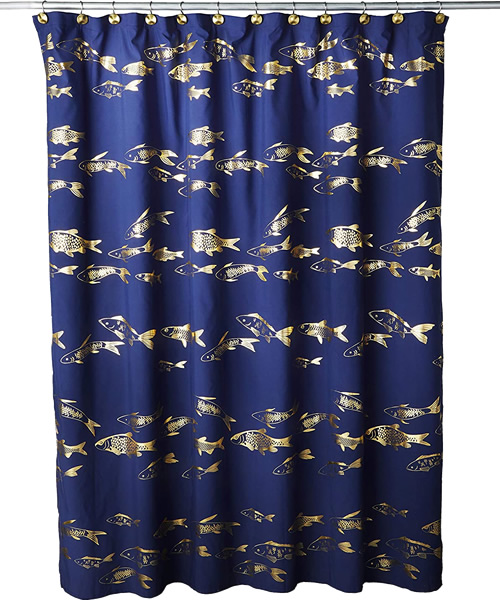 Details about   SKL Home by Saturday Knight Ltd Vern Yip Ombre Shower Curtain Gold 