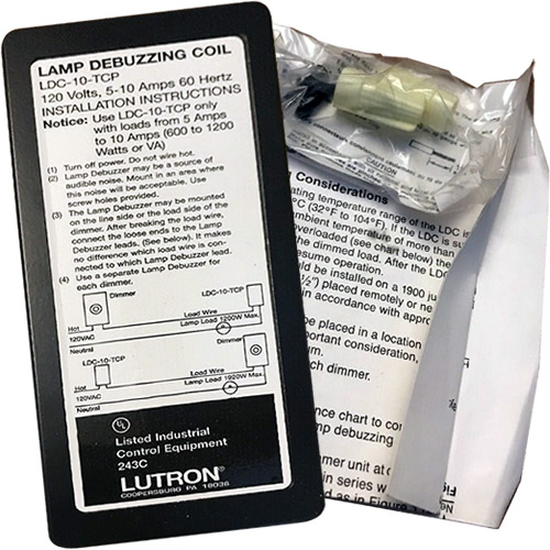 Lutron LDC-10-TCP Lamp Debuzzing Coil