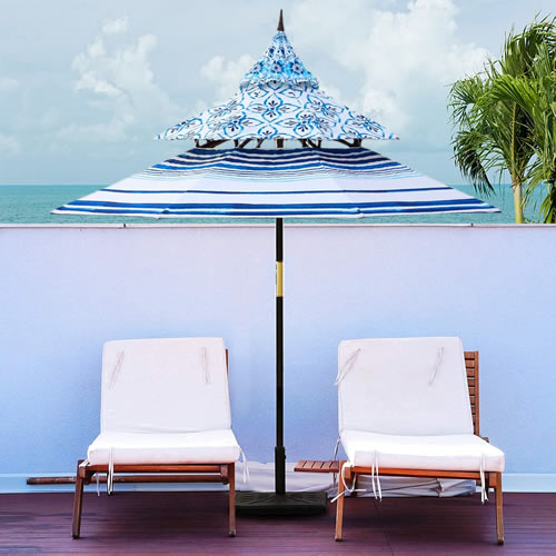 3Tier Pagoda Outdoor Umbrellas my design42