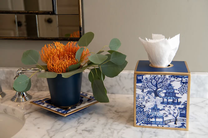 Blue and White Garden Party Chinoiserie from Jaye’s Studio