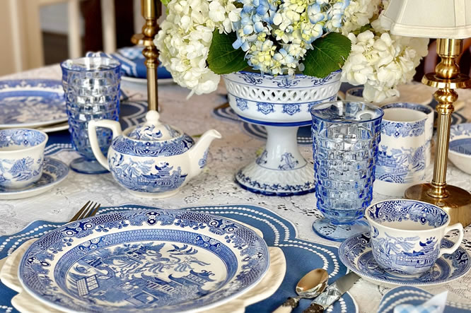 Dilwyn Willow from Burleigh Pottery 