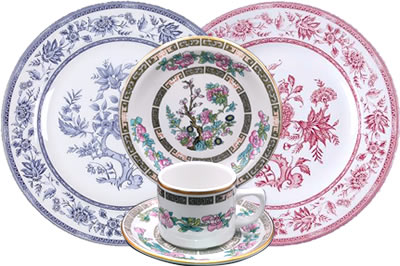 Churchill Indian Tree India-inspired Chinoiserie China